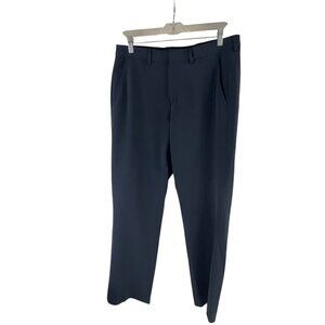 Nautica Men's Navy Blue Dress Pants 32W X 30L Straight Leg Business Office